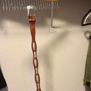 Silver Creek Classics Leather and Silver Vintage Belt